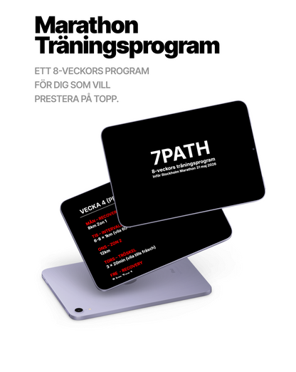 Stockholm Marathon Träningsprogram – Sub 3